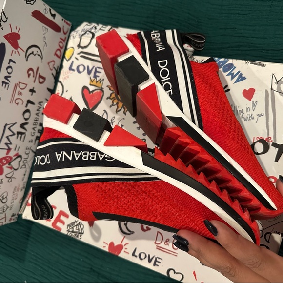 Womens Dolce & Gabbana Sorrento Sneakers - Picture 5 of 8